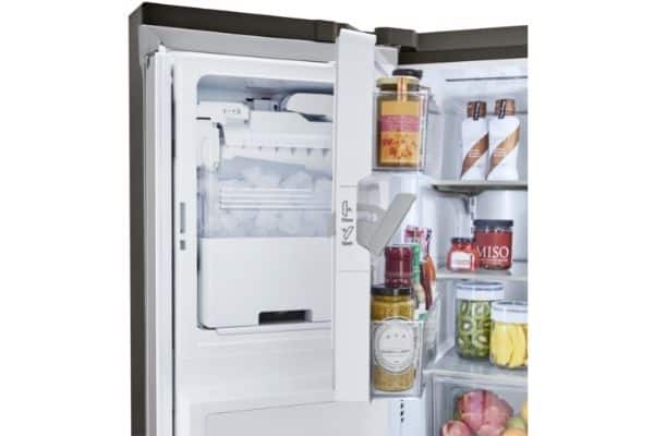how do i reset my lg refrigerator ice maker